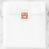 Muttertags-Aufkleber Runder Aufkleber (Tasche)