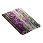Muttertags-Blühender Wallpaper Violette Wisterie Magnet (Rechte Seite)