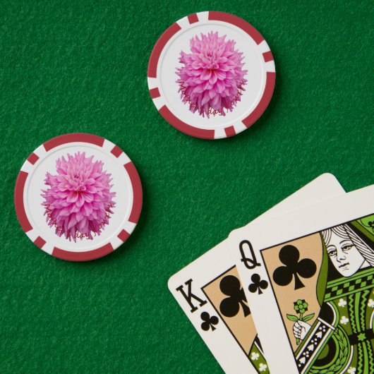 Muttertags Blumen Pokerchips (Pokertisch (doppelt))