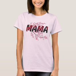Muttertags-Blumenliebe-Design | Süße rosa Blume T-Shirt