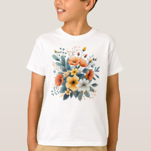 Muttertags-Boho-Blumen Clipart-619830 T-Shirt