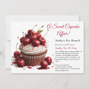 Muttertags-Brunch-Einladung – Cupcake Angelegenhei Einladung