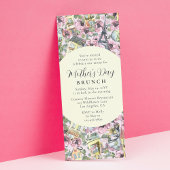 Muttertags Brunch Elegantes französisches Paris Einladung