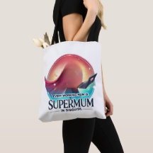 Muttertags-Bürogeschenk Supermum AI-Kunst 