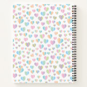 Muttertags Design florales Elegantes Notebook Notizblock (Rückseite)