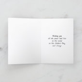 Muttertags-Frieden-und-Liebe-Karte Karte (Innenseite)