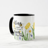 Muttertags "Garten der Liebe" Tasse (Vorderseite Links)