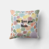 Muttertags-Gedichtwurf Kissen (Rückseite)