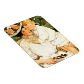 Muttertags-Geschenk mit Vintage-Kunst Magnet (Rechte Seite)