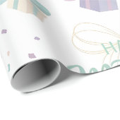 Muttertags-Geschenkpapier - Glückliches Muttertags Geschenkpapier (Rolleneckpunkt)
