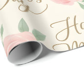 Muttertags-Geschenkpapier - Glückliches Muttertags Geschenkpapier (Rolleneckpunkt)