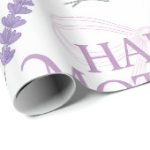 Muttertags-Geschenkpapier - Glückliches Muttertags Geschenkpapier (Rolleneckpunkt)