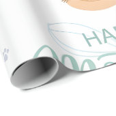 Muttertags-Geschenkpapier - Glückliches Muttertags Geschenkpapier (Rolleneckpunkt)