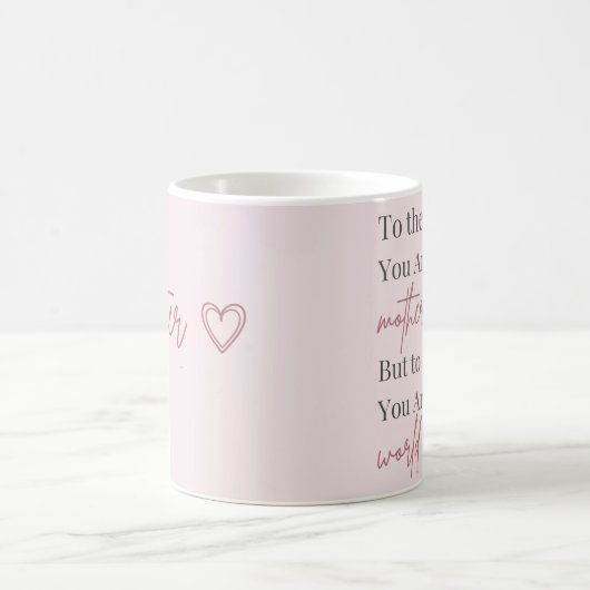 Muttertags-Geschenktasse Kaffeetasse (Mittel)