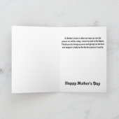 Muttertags Grußkartendesign von MADART Karte (Innenseite)