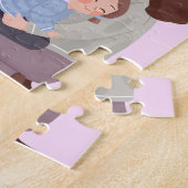 Muttertags-Herzpuzzle Puzzle (Seite)
