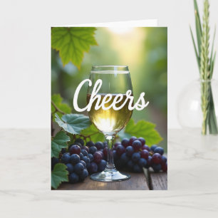 Muttertags-Karte Cheers Grapevine Karte