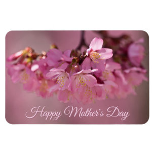 Muttertags-Kirschblüten Zartes Rosa-Bouquet Magnet