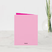 Muttertags-Klappgrußkarte Karte (Rückseite)