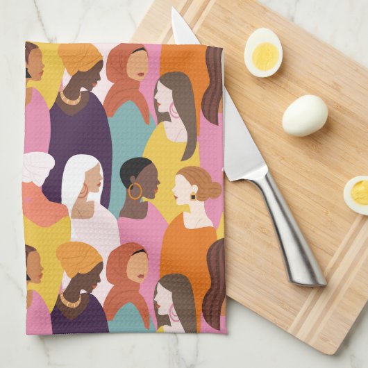 Muttertags Küchentuch (Viertel Falte)