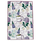 Muttertags-Lavendel Mittlere Geschenktüte (Vorderseite)