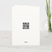 Muttertags-Otter schwimmt mit Wildblumen Karte (Rückseite)