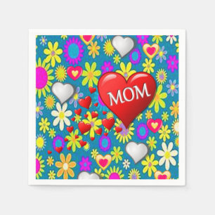 Muttertags-Papier-Servietten Serviette