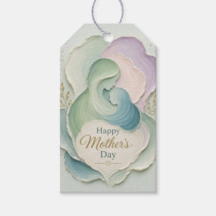 Muttertags-Silhouette Mutter Kind Umarmen Geschenkanhänger