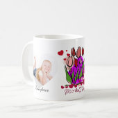 MUTTERTAGS-SPEZIALGESCHENK PERSONALISIERTE KAFFEET KAFFEETASSE (Vorderseite Links)
