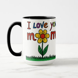 Muttertags-Tasse – Ich liebe dich, Mama Tasse