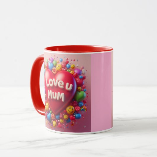 Muttertags-Tasse Tasse (Vorderseite Links)