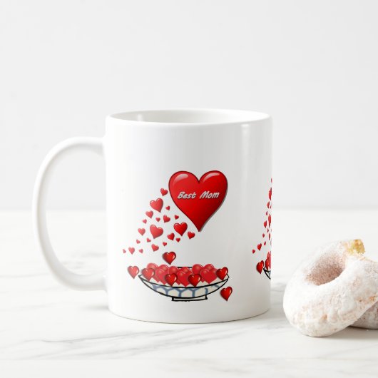 Muttertags-Tassen Kaffeetasse (Mit Donut)