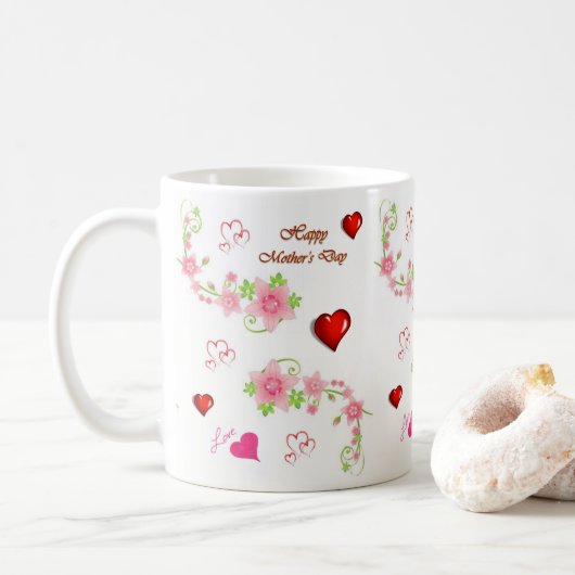 Muttertags-Tassen Kaffeetasse (Mit Donut)