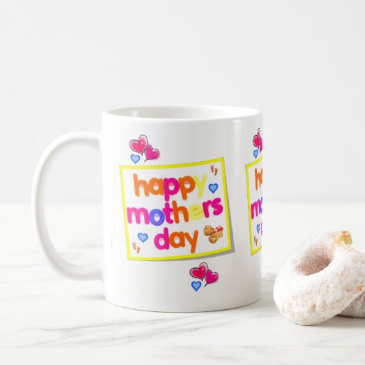 Muttertags-Tassen Kaffeetasse (Mit Donut)