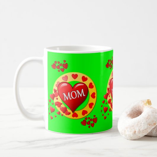 Muttertags-Tassen Kaffeetasse (Mit Donut)