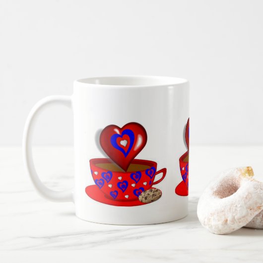 Muttertags-Tassen Kaffeetasse (Mit Donut)