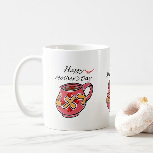 Muttertags-Tassen Kaffeetasse (Mit Donut)