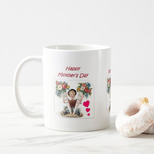 Muttertags-Tassen Kaffeetasse (Mit Donut)
