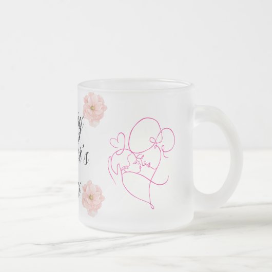 Muttertags-Tassen Mattglastasse (Rechts)