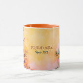 Muttertags-Tassentext "MOM" "Seit 1972" Tasse (Zentrum)