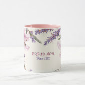 Muttertags-Tassentext "MUTTER" "Seit 1972" Tasse (Zentrum)