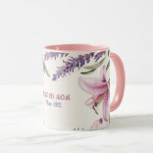 Muttertags-Tassentext "MUTTER" "Seit 1972" Tasse (VorderseiteRechts)