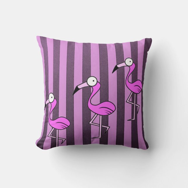 Muttertags-Wurfkissen Flamingo Kissen (Vorderseite)
