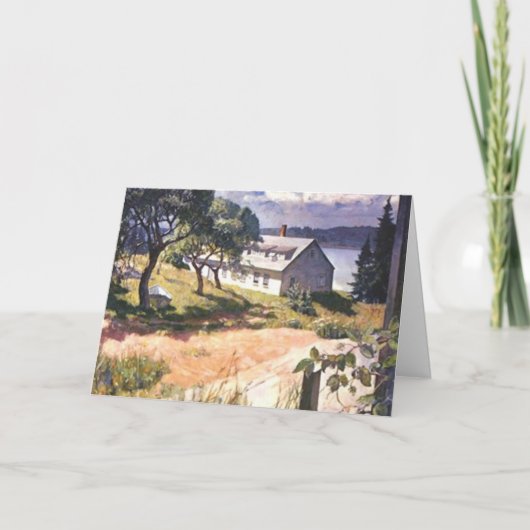 Muttertags Zuhause ist das Herz Karte (Vorderseite)