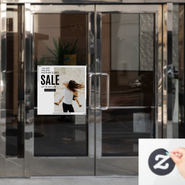 Müttertagsanteil in Prozent von Großverkäufen anpa Fensteraufkleber