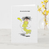 Muttertagsarmut Karte (Gelbe Blume)