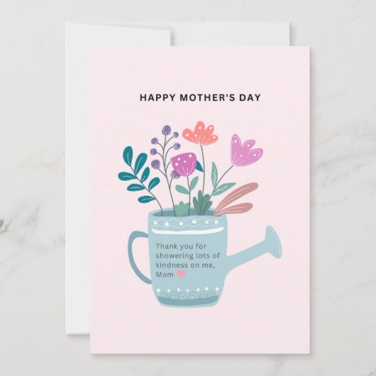 Muttertagsausdrücke Feiertagskarte (Vorderseite)