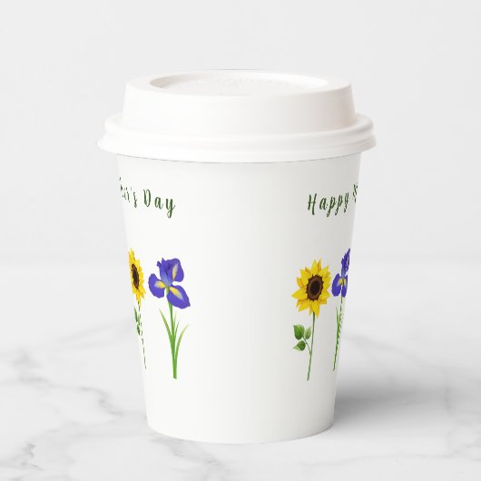 Muttertagsausgabe Pappbecher (Links)