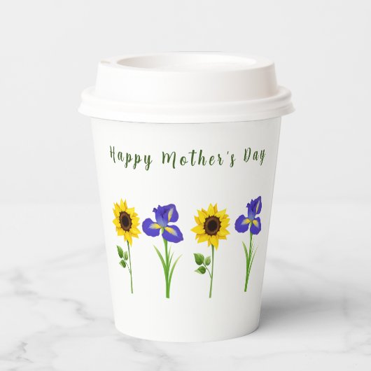 Muttertagsausgabe Pappbecher (Rückseite)