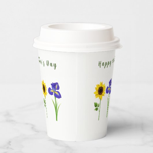 Muttertagsausgabe Pappbecher (Rechts)